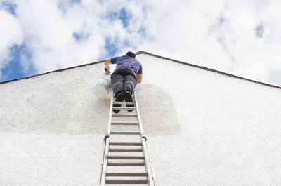 Peinture extérieure à Courdimanche — façades et ravalement